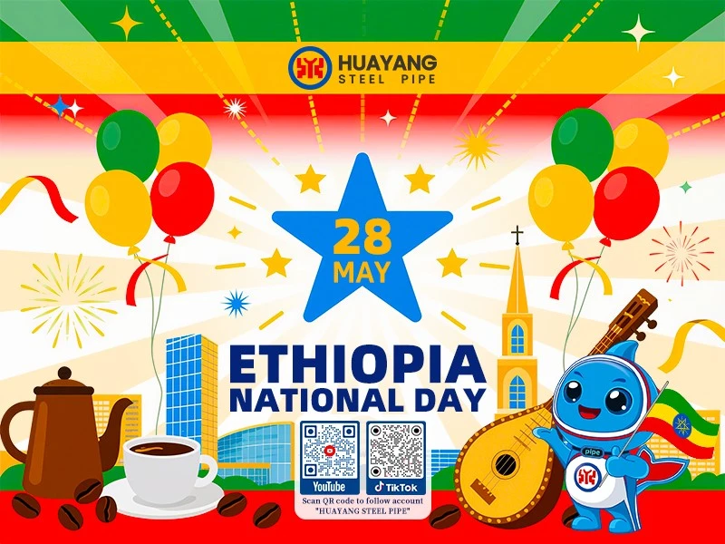 Festeggia la Giornata della Repubblica d'Etiopia